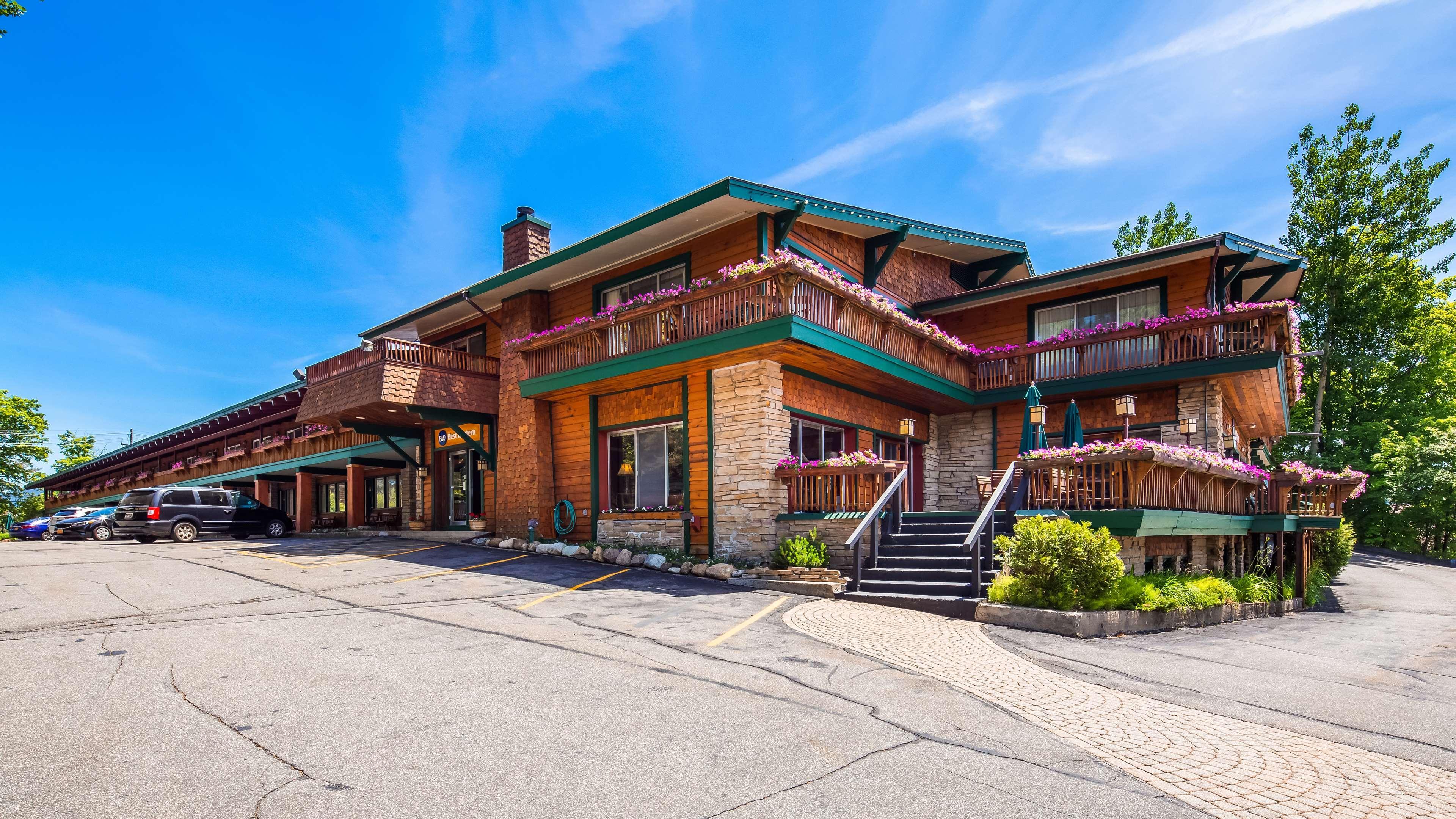 Best Western Adirondack Inn Lake Placid Exterior foto